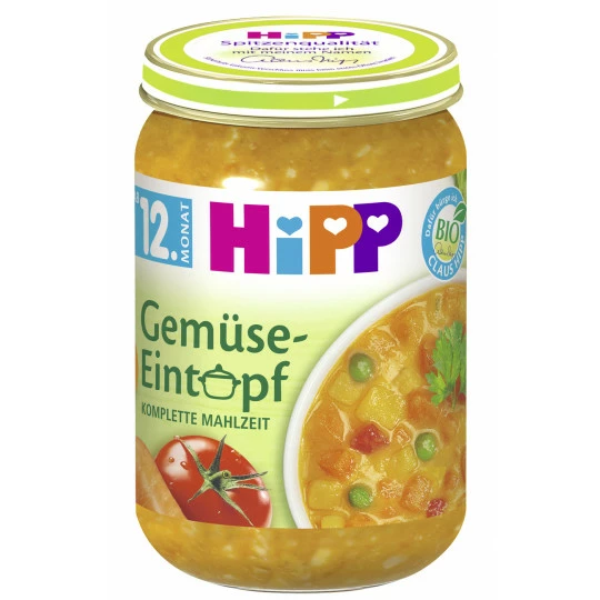 Hipp Bio Gemüse-Eintopf Ab Dem 12.Monat 250G 1 Hipp Bio Gemüse-Eintopf Ab Dem 12.Monat 250G
