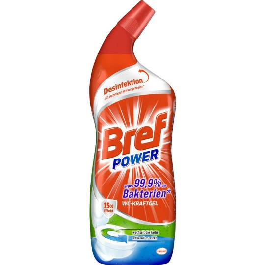 Bref Power WC-Kraftgel 750ML 1 Bref Power WC-Kraftgel 750ML