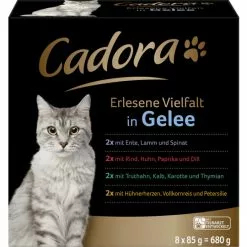 Cadora Erlesene Vielfalt In Gelee 8x 85G