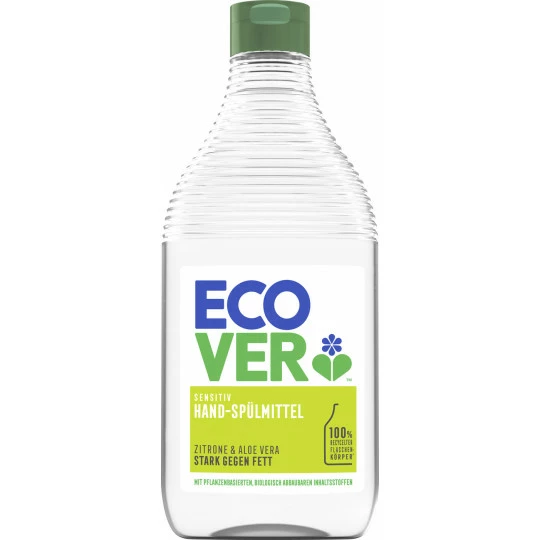 Ecover Hand-Spülmittel Zitrone & Aloe Vera 450ML 1 Ecover Hand-Spülmittel Zitrone & Aloe Vera 450ML