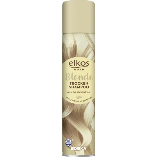 EDEKA Elkos Trockenshampoo Blond 200ML 1 EDEKA Elkos Trockenshampoo Blond 200ML