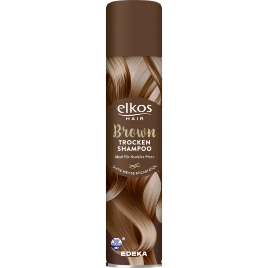 Elkos Trockenshampoo Brown 200ML 1 Elkos Trockenshampoo Brown 200ML
