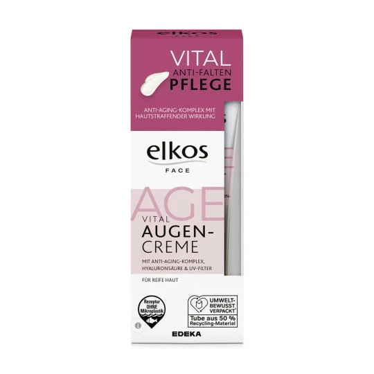 Elkos Face Vital Augencreme 15ML 1 Elkos Face Vital Augencreme 15ML