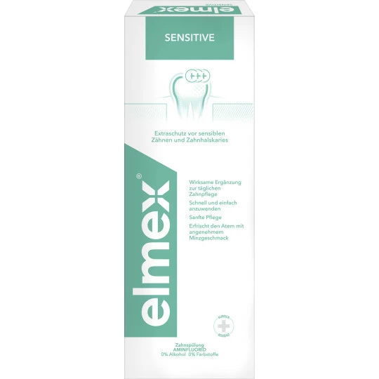 Elmex Sensitive Zahnspülung 400ML 1 Elmex Sensitive Zahnspülung 400ML