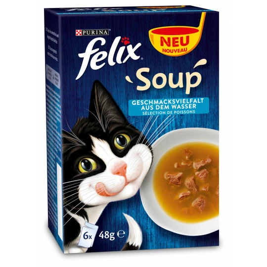 Felix Soup Geschmacksvielfalt Aus Dem Wasser 6x 48G 1 Felix Soup Geschmacksvielfalt Aus Dem Wasser 6x 48G