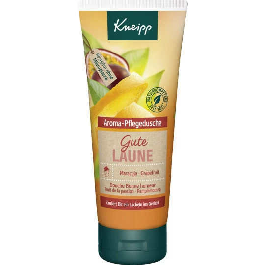 Kneipp Aroma Pflegedusche Gute Laune Mit Maracuja Und Grapefruit 200ML 1 Kneipp Aroma Pflegedusche Gute Laune Mit Maracuja Und Grapefruit 200ML