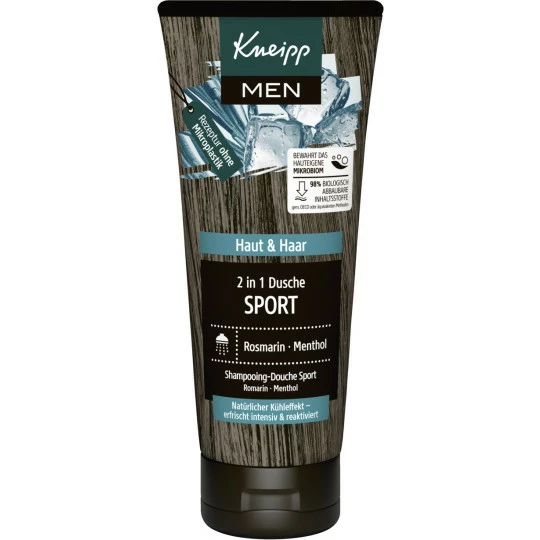 Kneipp Men 2in1 Dusche Sport 200ML 1 Kneipp Men 2in1 Dusche Sport 200ML