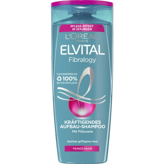 L'Oreal Elvital Fibralogy Kräftigendes Aufbau-Shampoo 300ML 1 L'Oreal Elvital Fibralogy Kräftigendes Aufbau-Shampoo 300ML