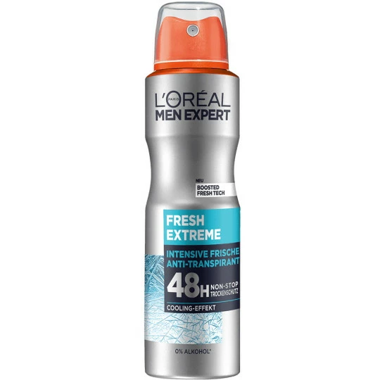 L'Oreal Men Expert Fresh Extreme Intensive Frische Anti-Transpirant 48H 150ML 1 L'Oreal Men Expert Fresh Extreme Intensive Frische Anti-Transpirant 48H 150ML