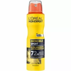 L'Oreal Men Expert Invincible Sport Ultra Absorbing Anti-Transpirant 72H 150ML