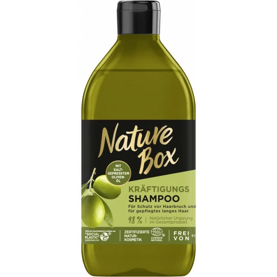 Nature Box Kräftigungs-Shampoo Olivenöl 385ML 1 Nature Box Kräftigungs-Shampoo Olivenöl 385ML