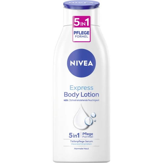 NIVEA Express Body Lotion Tiefenpflege Serum 48h 400ML 1 NIVEA Express Body Lotion Tiefenpflege Serum 48h 400ML