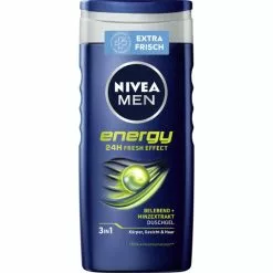 NIVEA Men 3in1 Duschgel Energy 24H Fresh Effect 250ML