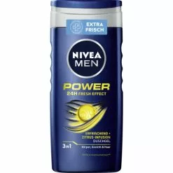 NIVEA Men 3in1 Duschgel Power 24H Fresh Effect 250ML