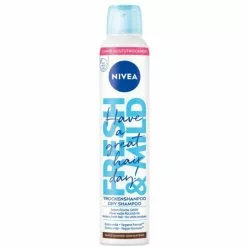 NIVEA Fresh&Mild Trockenshampoo Dunkle Haartöne 200ML