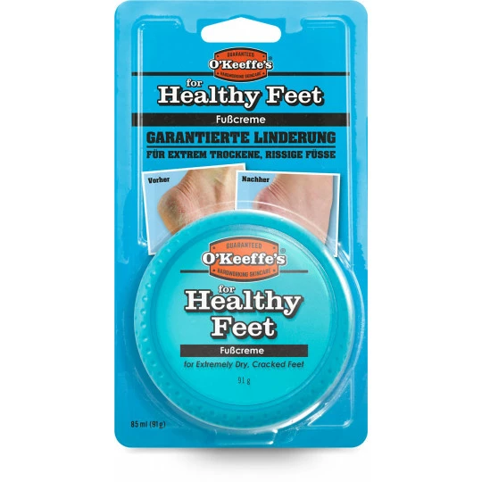 O´Keeffe´s Healthy Feet Fußcreme 85ML 1 O´Keeffe´s Healthy Feet Fußcreme 85ML