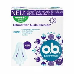 O.b. Extra Protect Tampons Super+Comfort 36ST