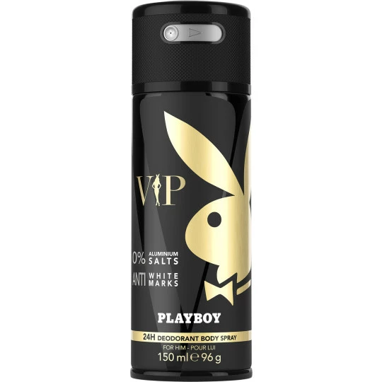 Playboy VIP 24H Deodorant Body Spray 150ML 1 Playboy VIP 24H Deodorant Body Spray 150ML