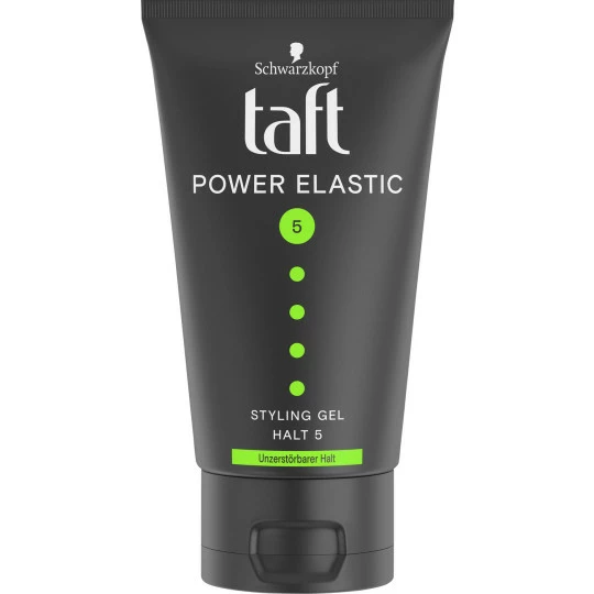 Schwarzkopf Taft Power Elastic Styling Gel Halt 5 150ML 1 Schwarzkopf Taft Power Elastic Styling Gel Halt 5 150ML